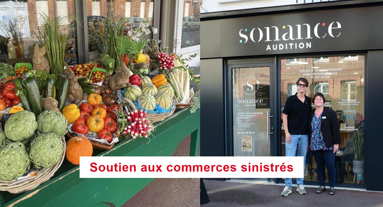 Soutenons nos commerces sinistrés - Sonance Audition